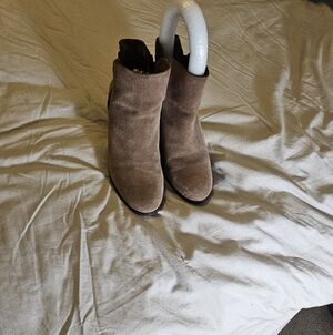 Vince Camuto Tan Ankle Booties